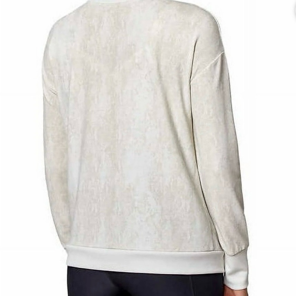 Mondetta Ladies Lightweight Printed Top Oyster Mushroom in XS - Picture 3 of 14